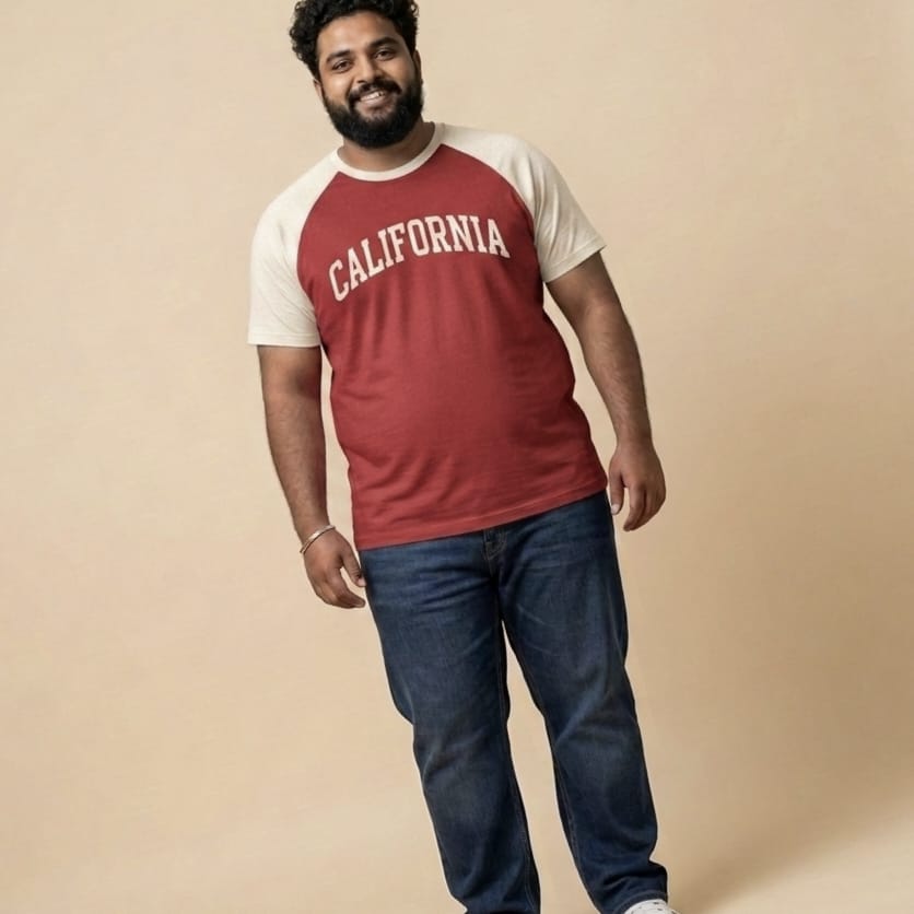 Men's Raglan T-Shirt – Dual Tone
