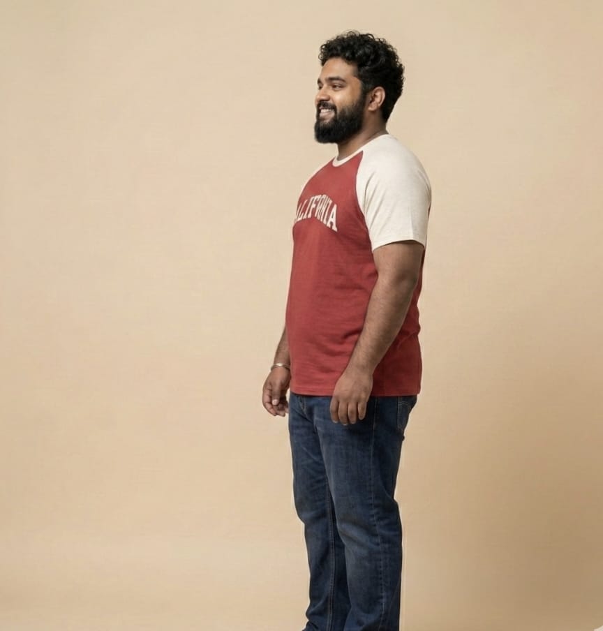 Men's Raglan T-Shirt – Dual Tone