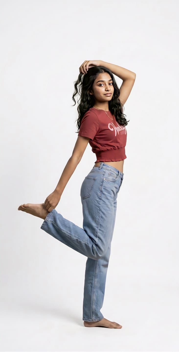 Casual Girly Graphic Peplum Tee